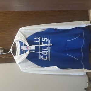 Indianapolis Colts Women's zip hoodie. NFL licensed apparel size XL